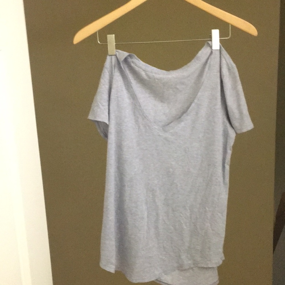 Lululemon Workout shirt. Light Blue. Size unknown.